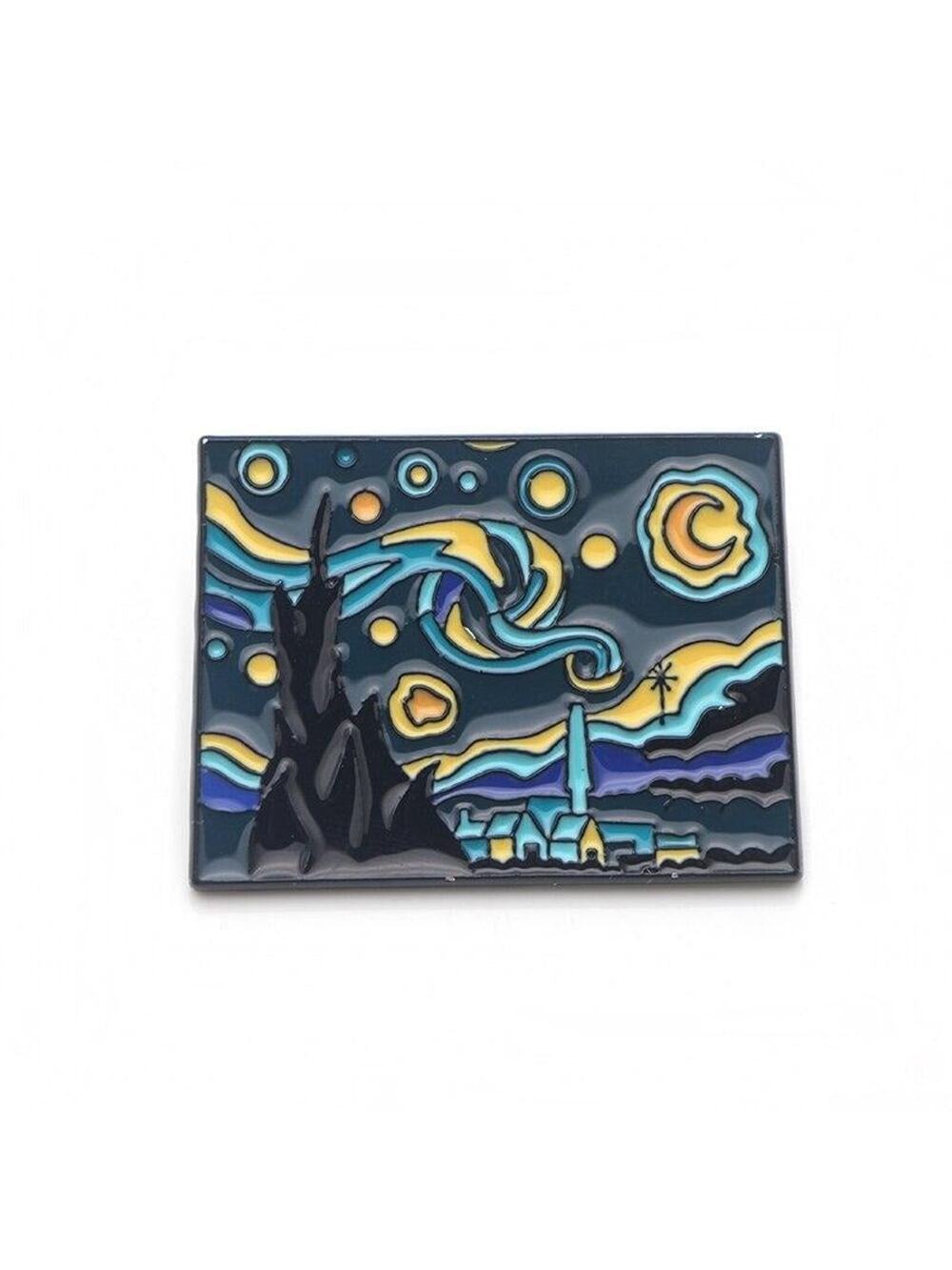The Starry Night Vincent Van Gogh Enamel Pins 93-2